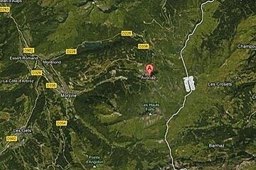 an image of a map of avoriaz