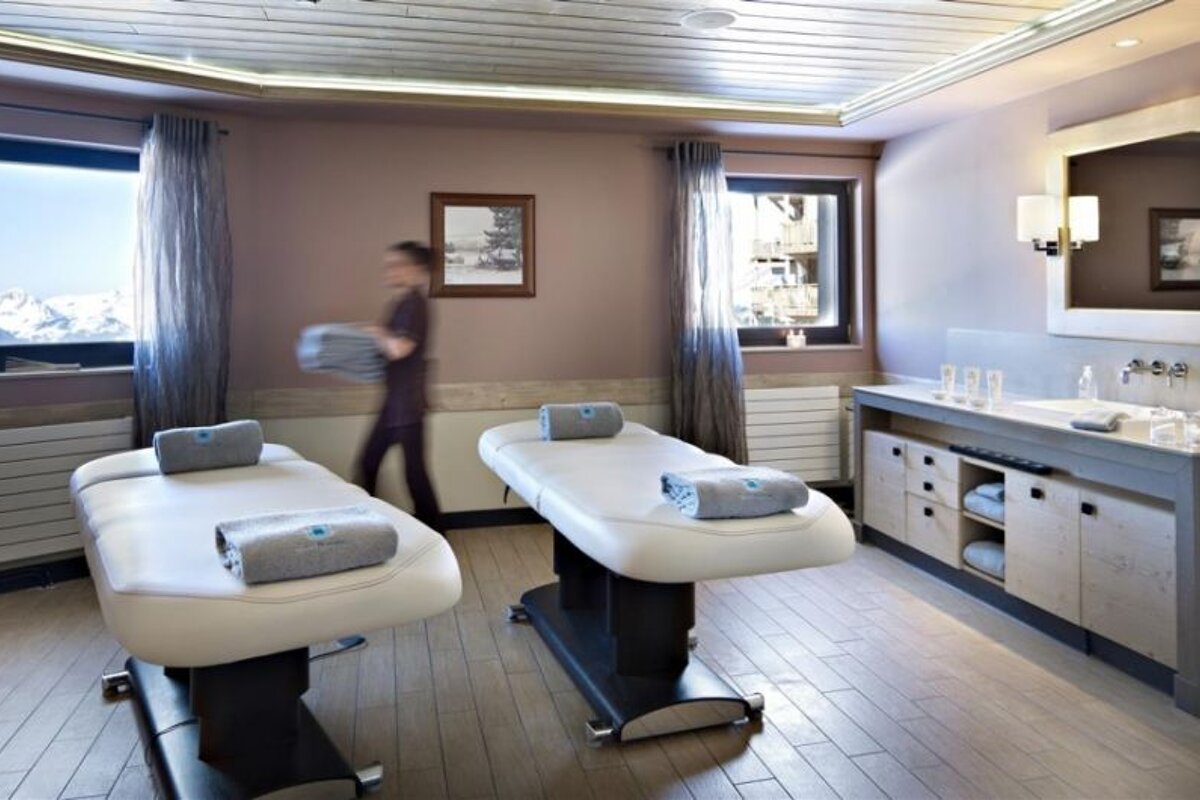 Deep Nature Spa, Avoriaz treatment room