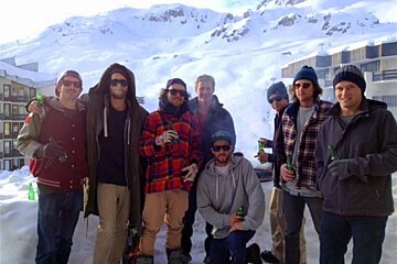 BBQ drinks in Tignes