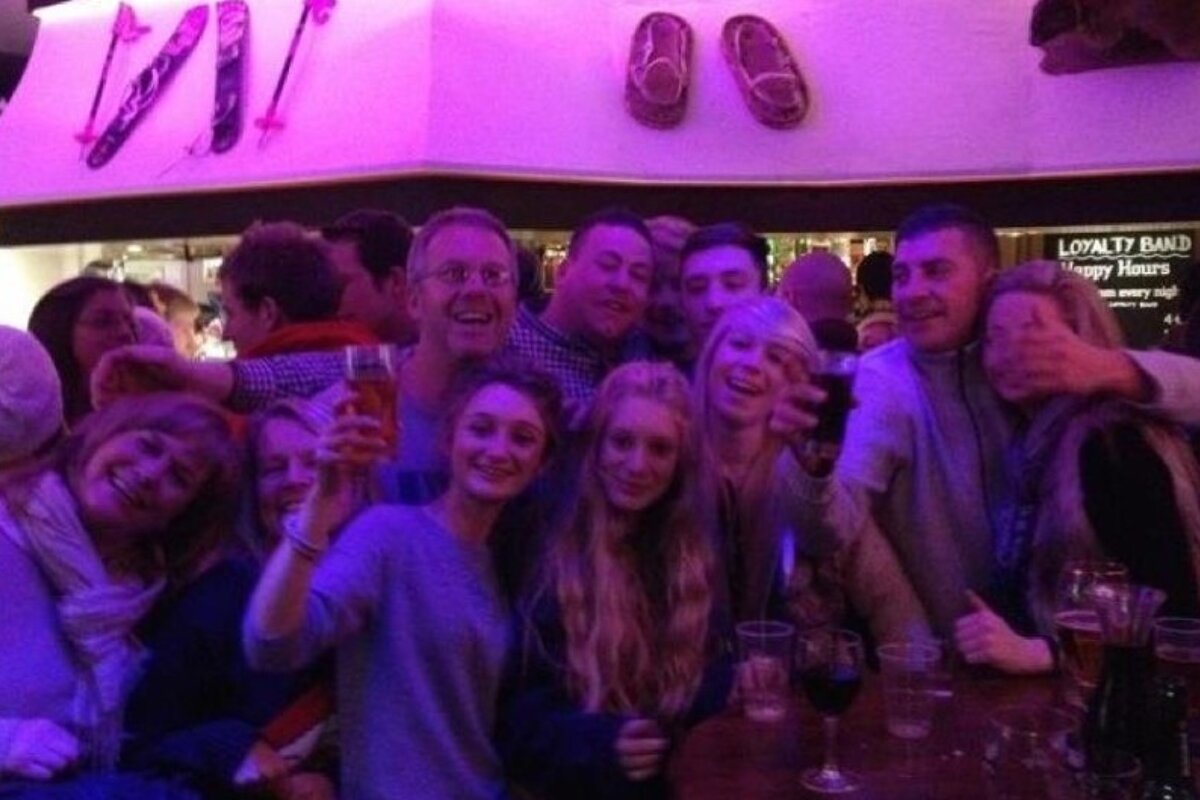 an image of people in a bar
