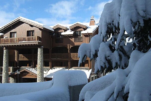 a 3 star hotel in courchevel in winter