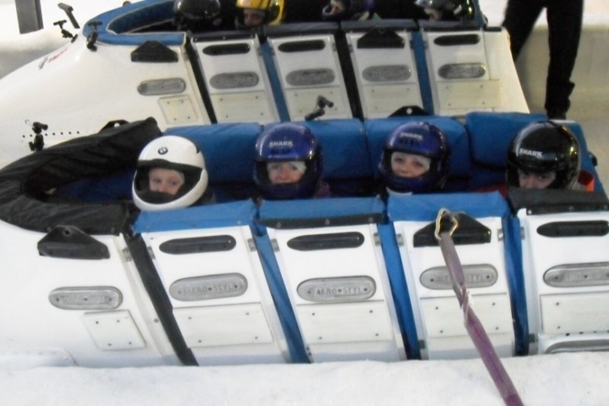 an image of people in a bobsleigh