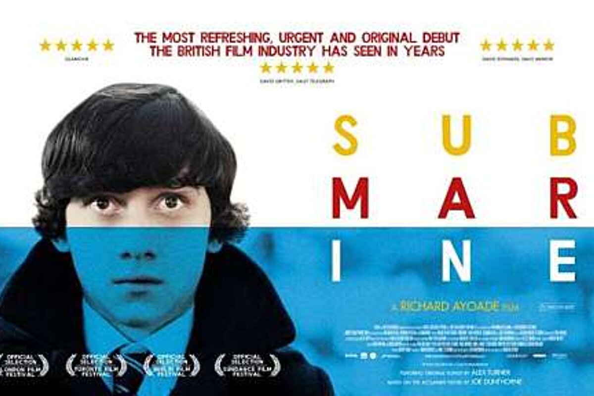 An image of a movie poster for Submarine, Chamonix Cinema Vox