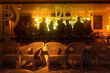 An image of a restaurant and apres-ski bar in Les Houches near Chamonix Mont Blanc