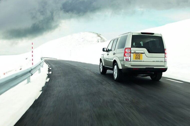 discovery on alpine roads