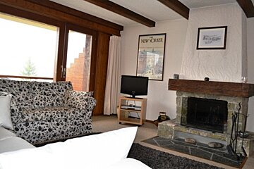 Zenith 19 Apartment, Verbier living-room