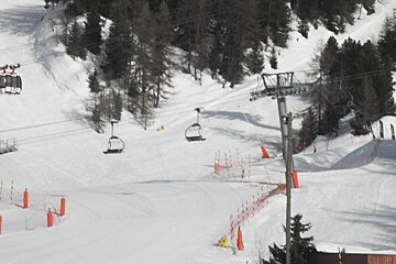 an image of empty ski lifts
