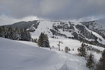 Powder snow Grand Bois drag