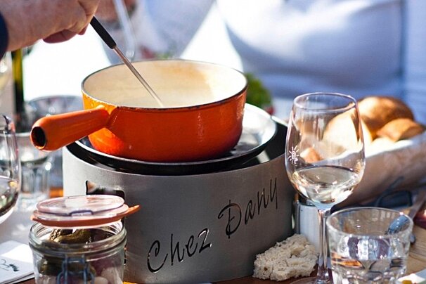 an image of Cheese foundue at Chez Dany verbier