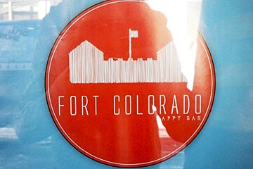 an image of fort colorado la plagne logo