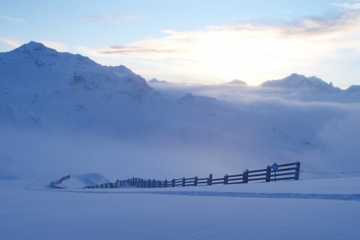 an image of fresh tracks la plagne