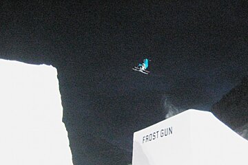 an image of a skier getting big air in the frostgun invitational val d'isere