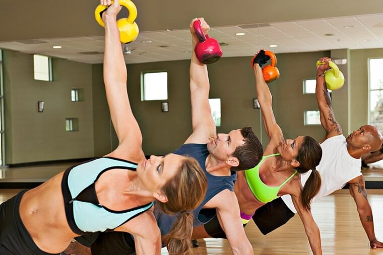 Courchevel Fitness Class