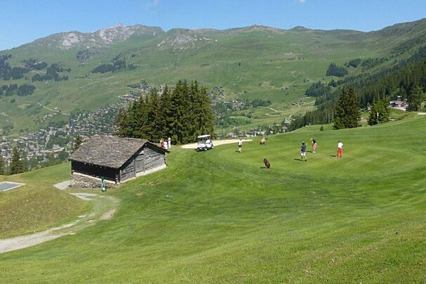 Les Esserts Golf Course, Verbier course