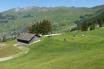 Les Esserts Golf Course, Verbier course