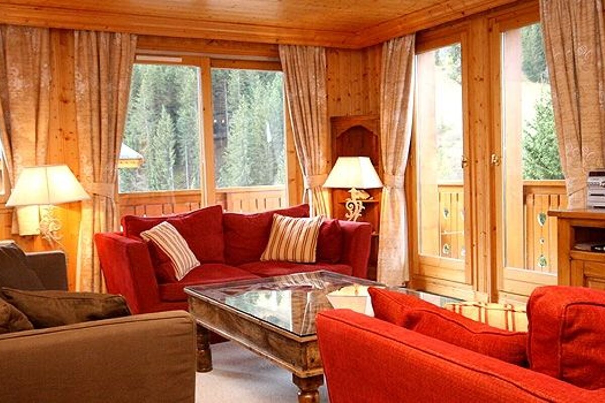 Grand Duc3 Apartment, Meribel - Centre living-room