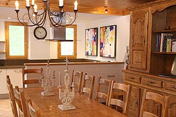 Grand Duc3 Apartment, Meribel - Centre dining room