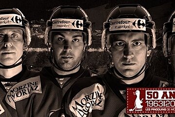 an image of morzine penguins hockey players