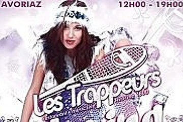 an image of les trappeurs closing party poster