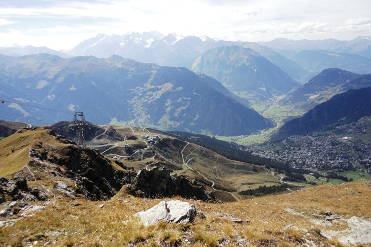 Rock climbing Verbier