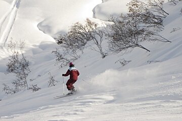 instructor off piste