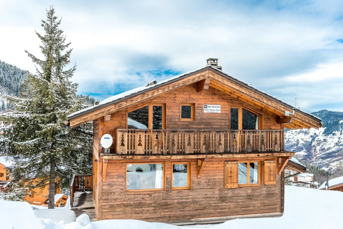Matisse Haut Chalet, La Tania exterior