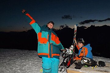 Meribel snowshoeing