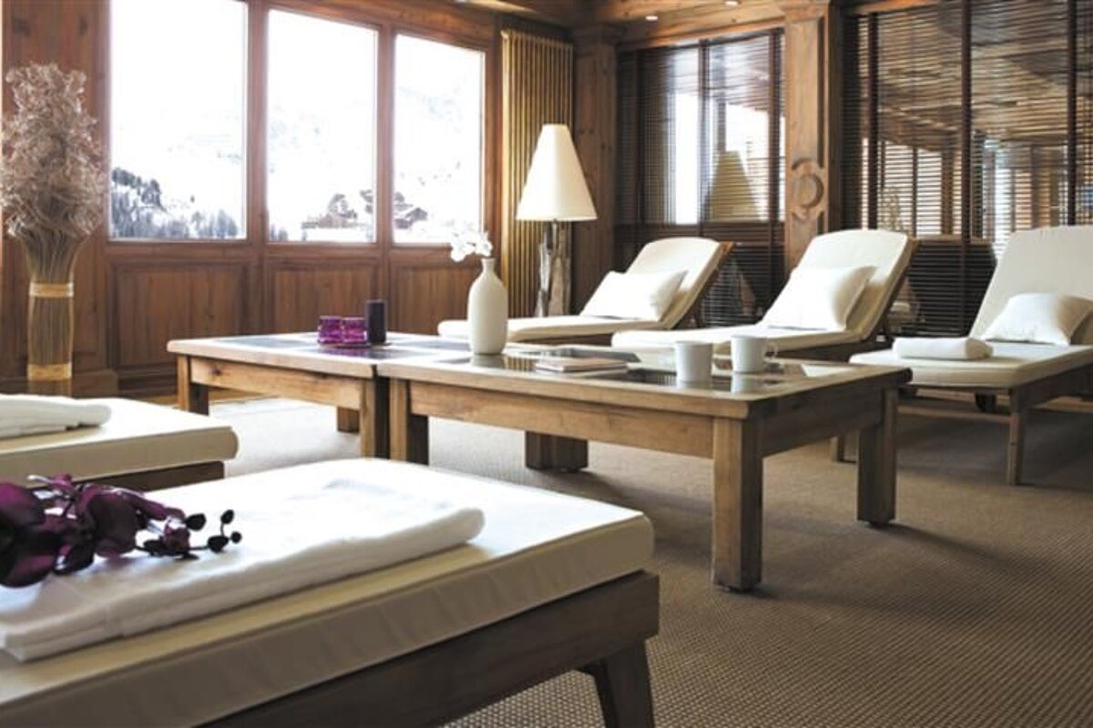 Deep Nature Spa, La Plagne relaxation area