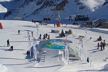 an image of the swatch snowpark tignes