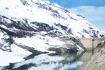 an image of the tignes dam