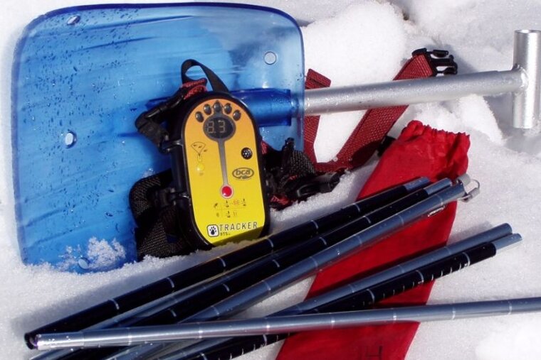 Photo of Transceiver, Shovel & Probe