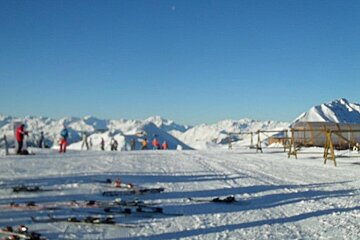 an image of sunny view from Grande Rochette