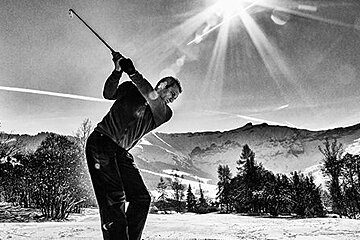 Winter Golf, Val d'Isere
