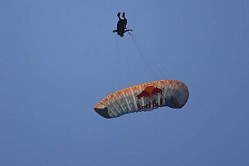 An image of Antoine Montant, base jumper and speed rider, killed in Anterne mountains north of Chamonix Mont Blanc