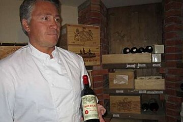 A bottle of Petrus at €2300