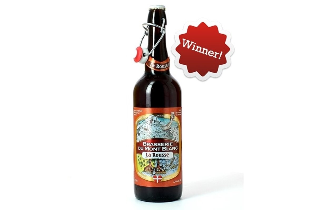 La Rousse du Mont Blanc Beer