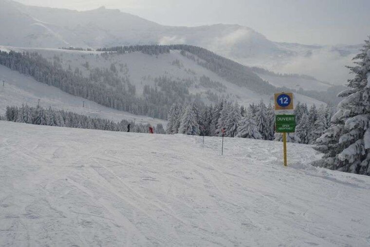 Fenils piste, St Gervais