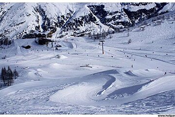 Grands Montets snowpark