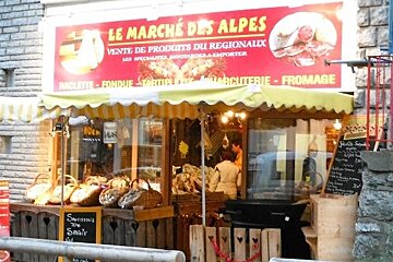 secret sausage shop Morzine