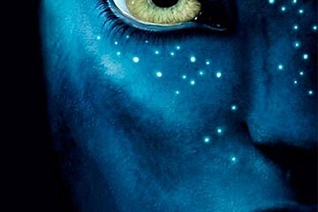 A movie poster for avatar from the director of titanic