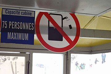 lift signage, 2Alpes