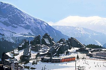 An image of the ski resort of Avoriaz in the Portes du Soleil