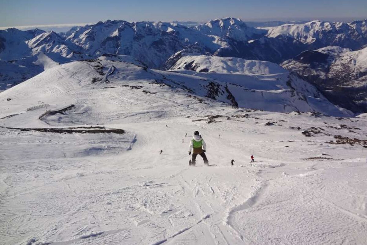 looking down Glacier4
