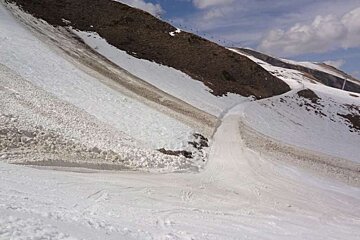avalanch at La Voute, 2Alpes