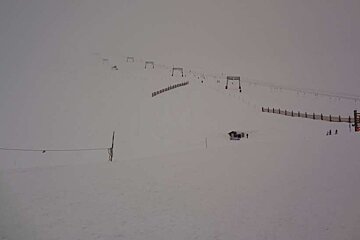 fog on the glacier, 2Alpes