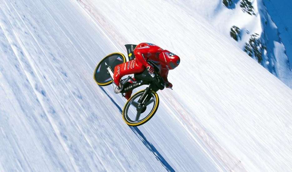 No world record for mountain bike attempt