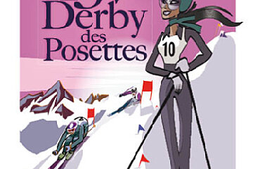 A poster for the 15eme derby des posettes