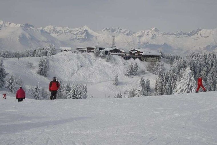 Princess gondola from Mont Arbois, St Gervais