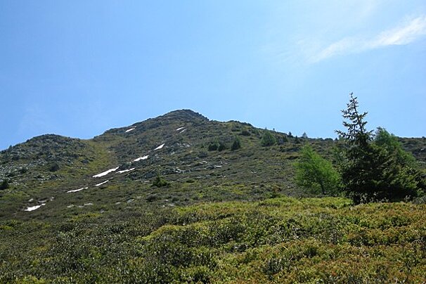 An image of the Bec de Lachat in summer, Chamonix