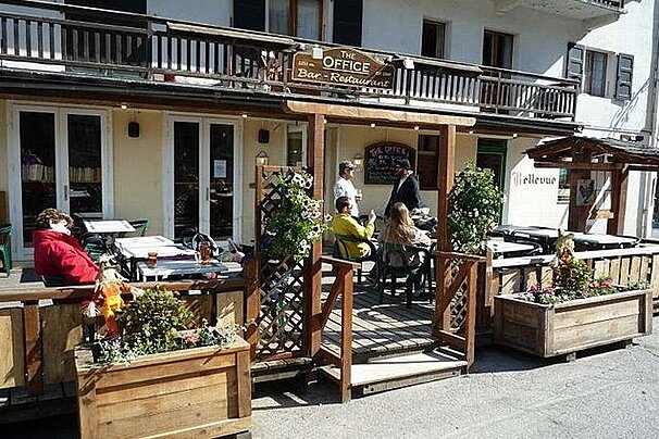 The Office Restaurant exterior